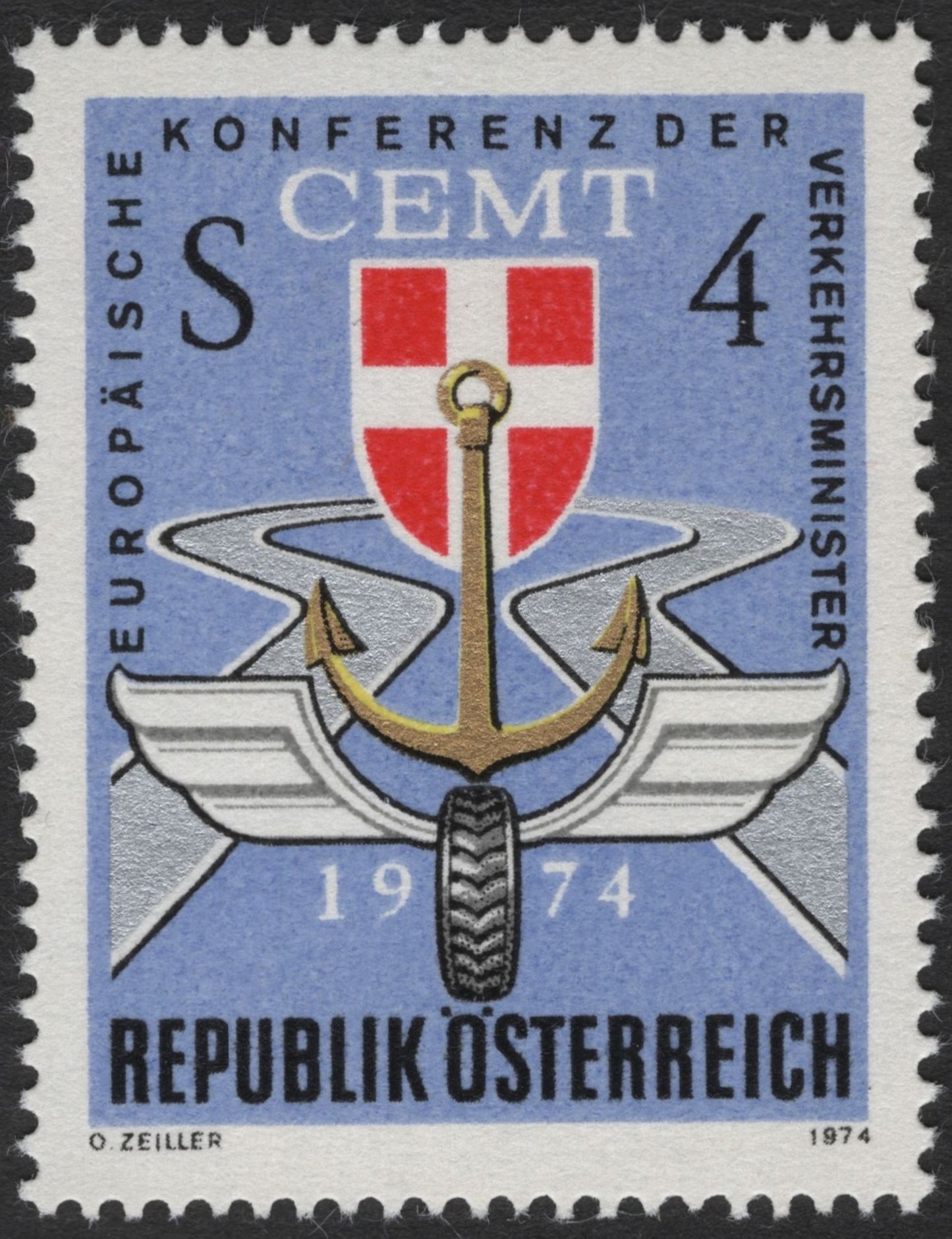 SCG3666 - Austria 1974 – European Conference of Ministers of Transport (CEMT)