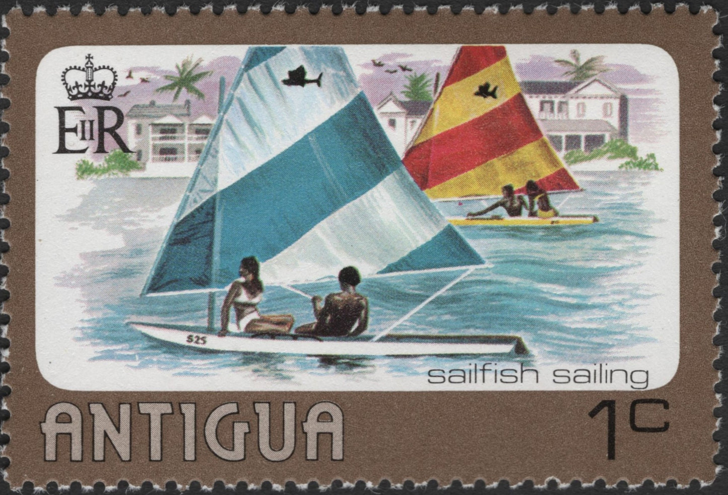 SCG3710 - Antigua 1 Cent – Sailfish Sailing