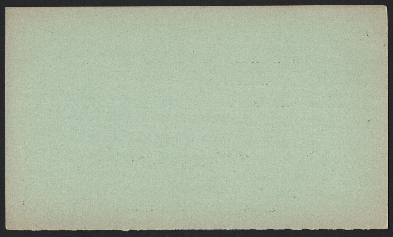 SCG3807 - Italy 10 Centesimi Postal Card for Foreign Use – King Umberto I (c. 1890s)