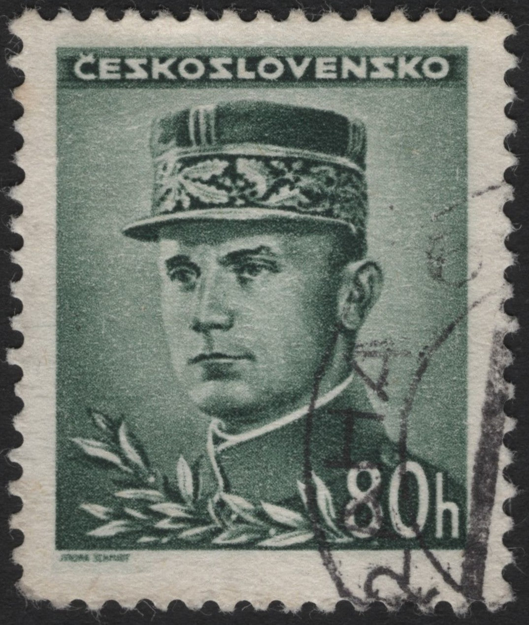 SCG3790 - Czechoslovakia – 80h General Milan Rastislav Štefánik Stamp