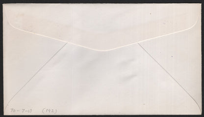 SCG3925 - United States 1970 – Lions International 53rd Convention Commemorative Cover (Atlantic City, NJ)