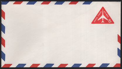 SCG3933 - United States 8¢ Airmail Pre-stamped Envelope