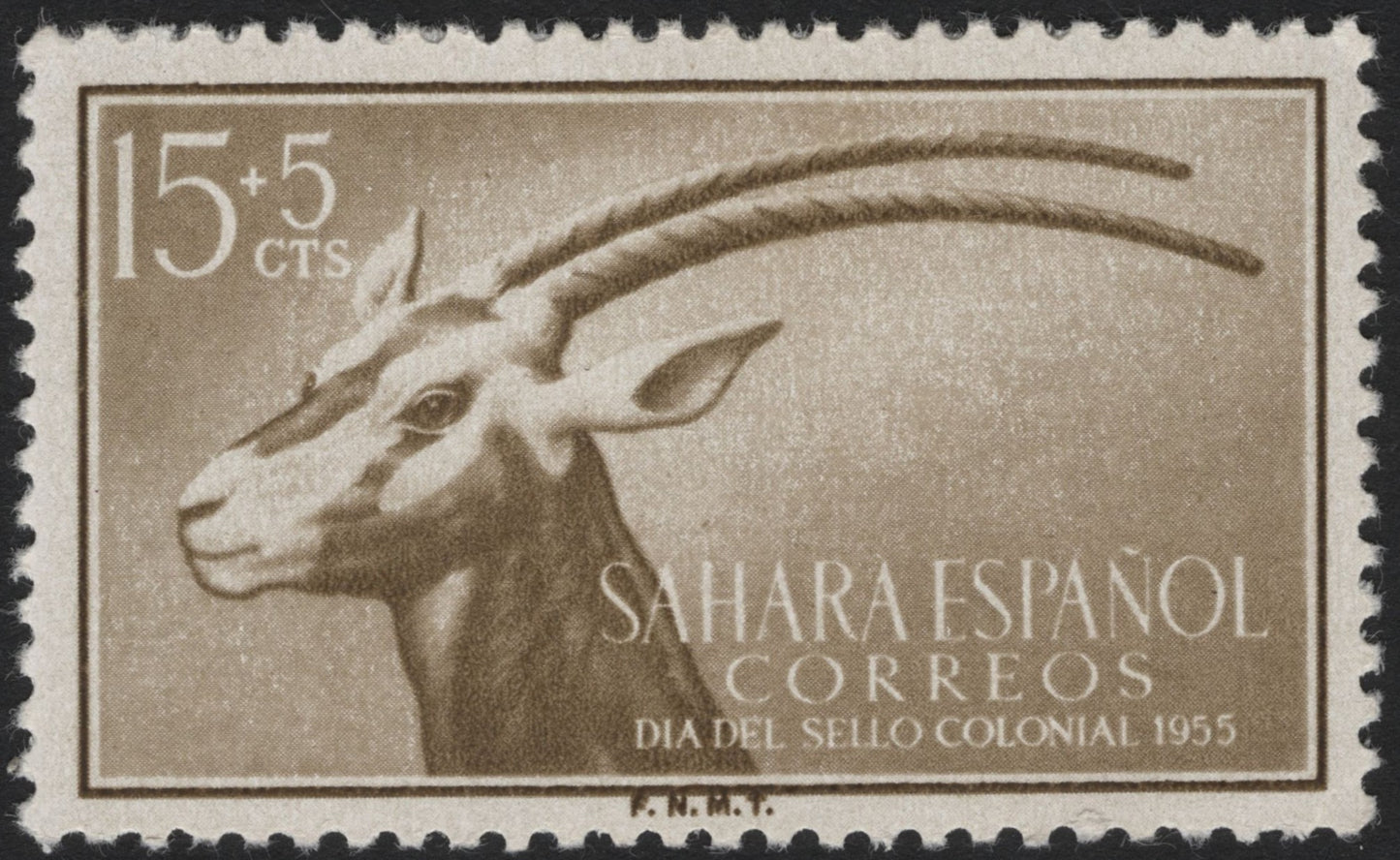 SCG3887 - Spanish Sahara – Colonial Stamp Day (1955)