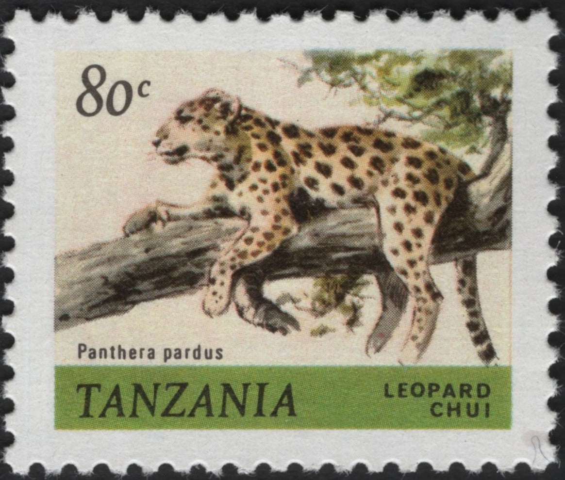 SCG3909 - Tanzania 80c – Leopard (Panthera pardus)