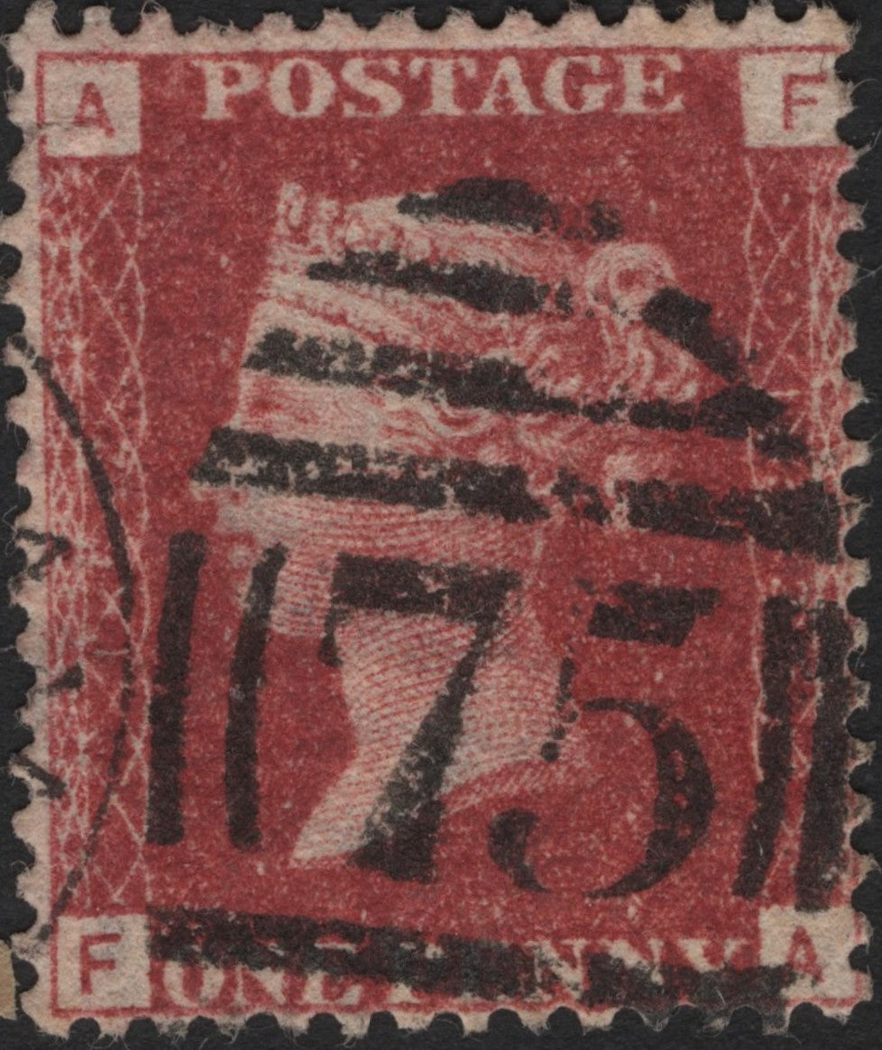 SCG3996 - United Kingdom – Penny Red (1858–1879, Plate Issue)