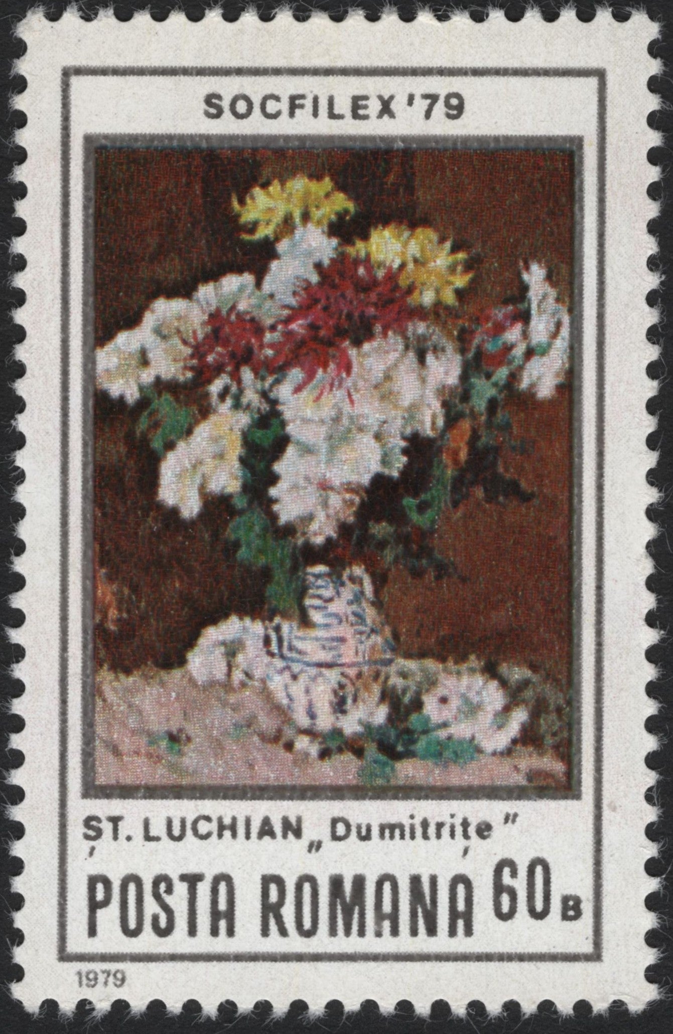 SCG4084 - Romania 1979 – SOCFILEX ’79, “Dumitrițe” by Ștefan Luchian