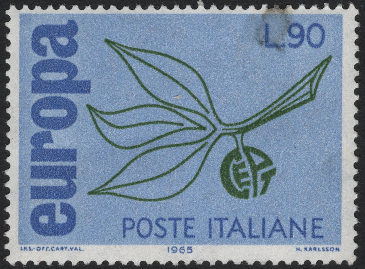 SCG4090 - Italy 1965 – Europa (CEPT) 90 Lire