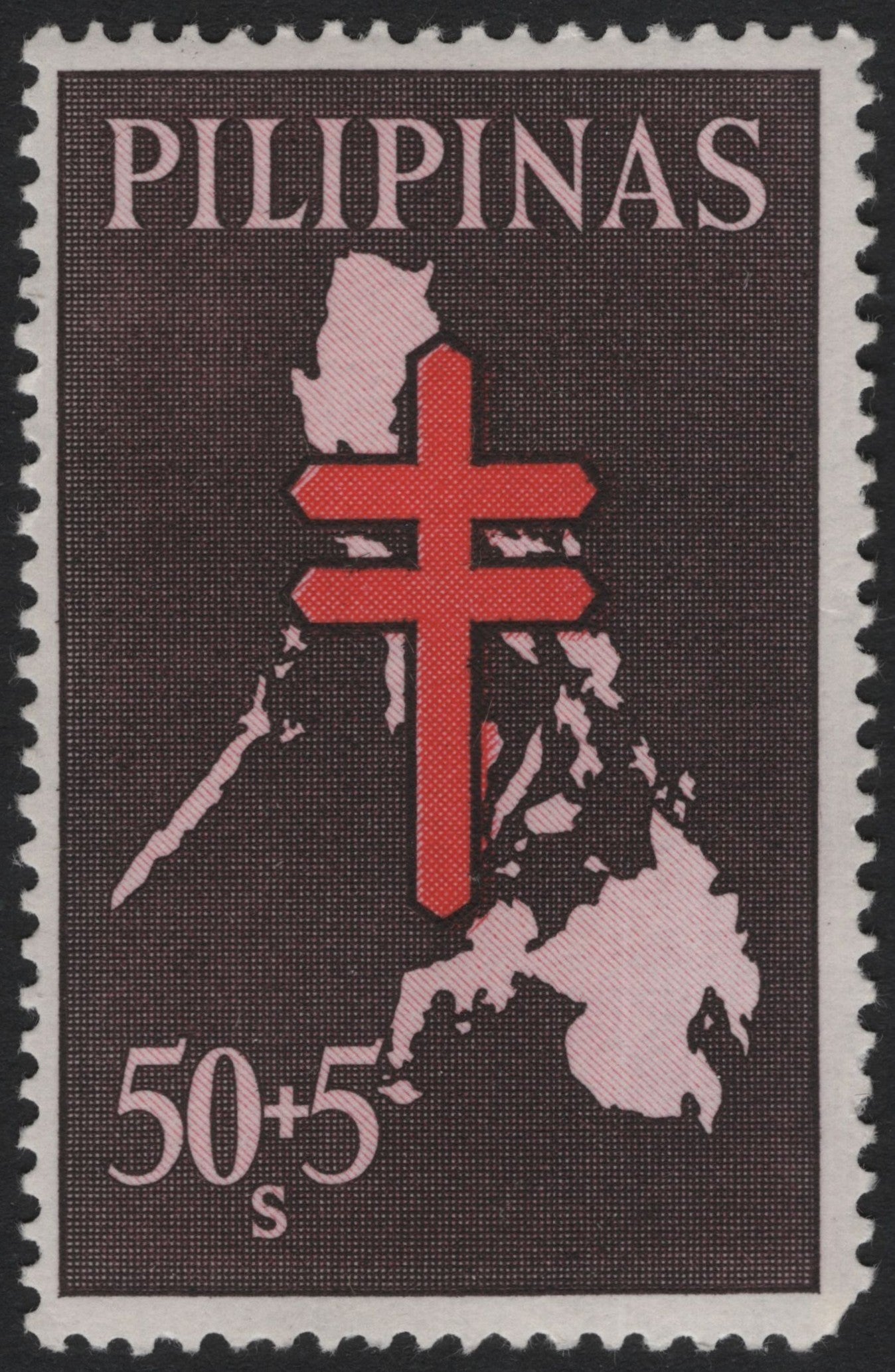 SCG4155 - Philippines 1963 – Red Cross Semi-Postal Issue (50s + 5s)