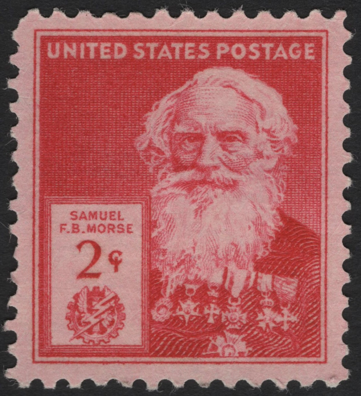 SCG4203 - 🇺🇸 United States 2¢ Samuel F. B. Morse Stamp (1940)