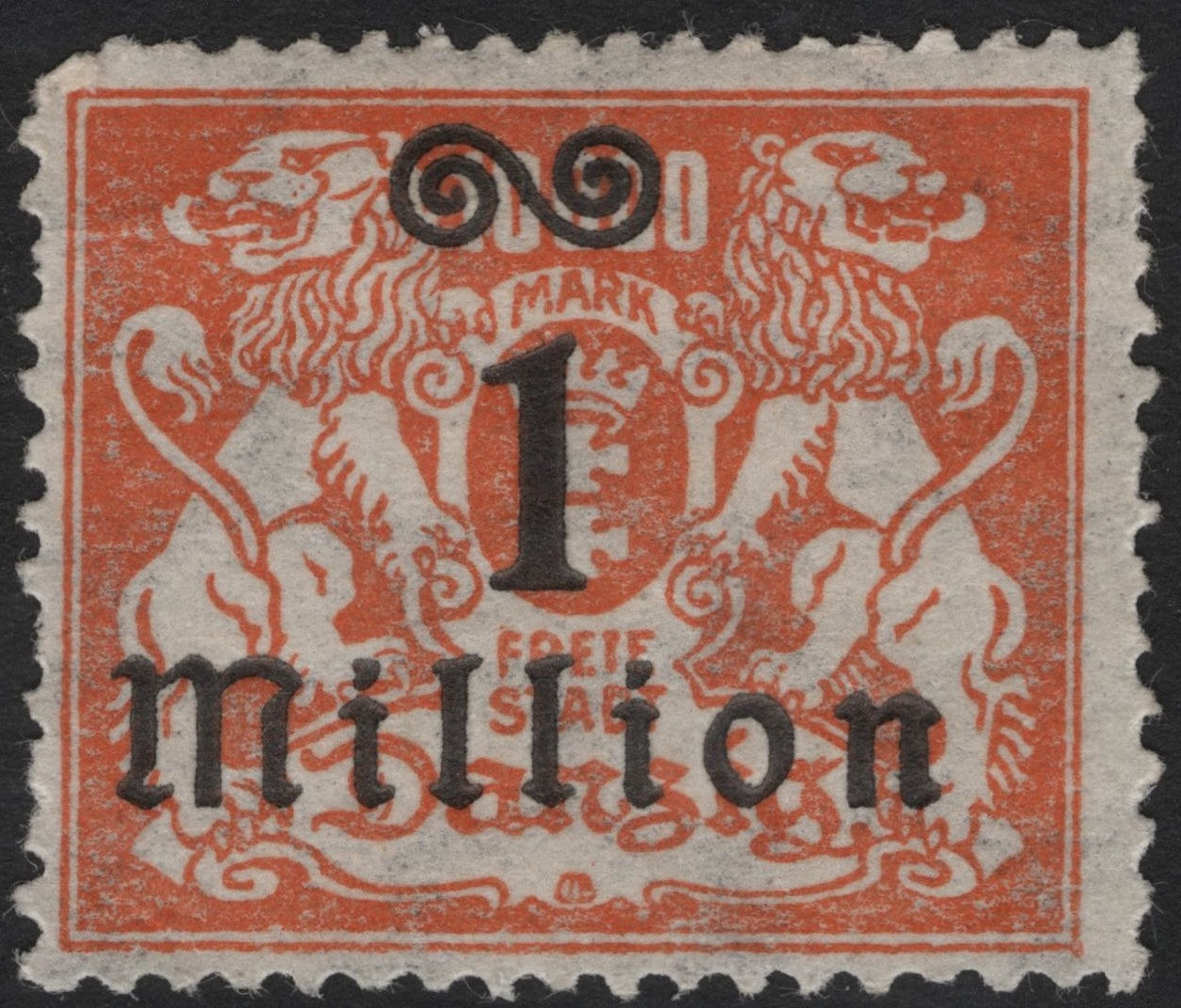 SCG4246 - Germany – Free City of Danzig 1923, Hyperinflation Issue