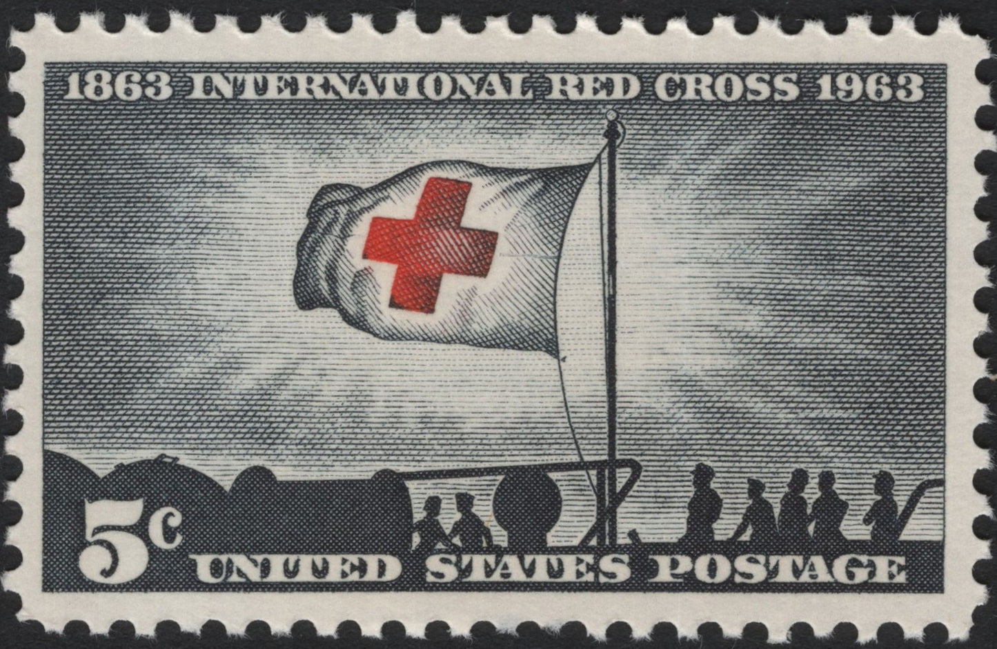 SCG4301 - United States 1963 – 5¢ International Red Cross Centennial