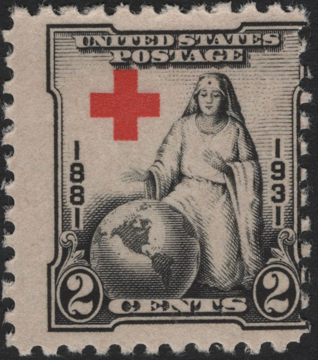 SCG4261 - United States 1931 – Red Cross 50th Anniversary, 2¢