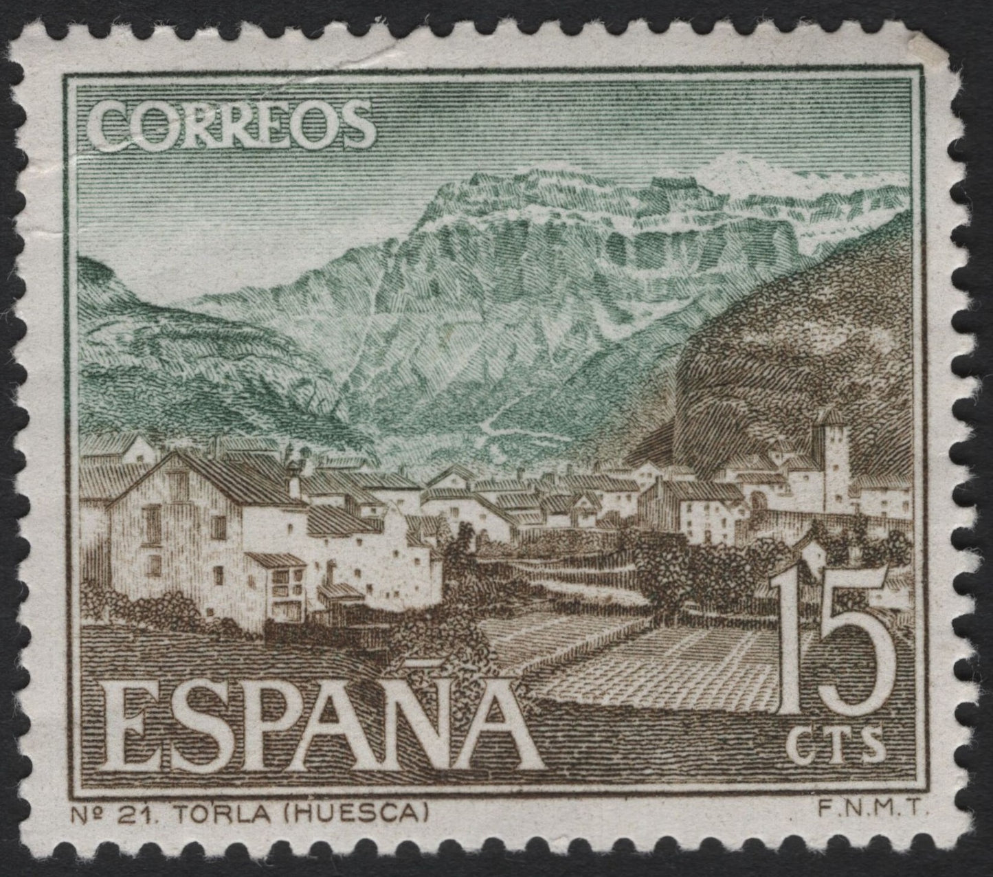 SCG4357 - Spain 1966 – Torla (Huesca) 15 Céntimos