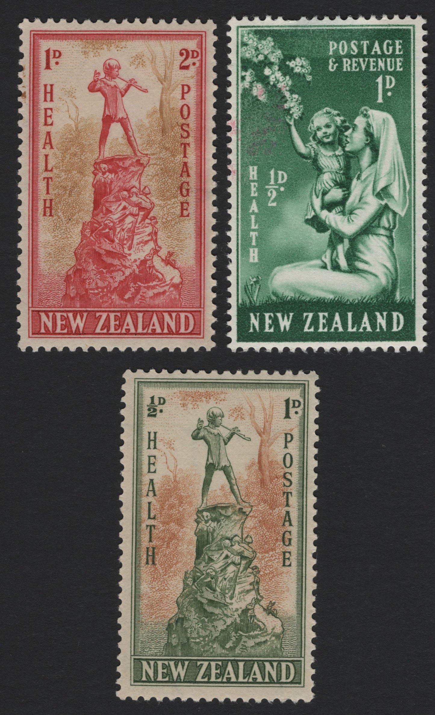 SCG4399 - New Zealand Health Stamps – 1930s–1940s Issues