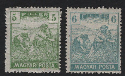 SCG4402 - Hungary – Harvesters in the Field (5 & 6 Fillér)