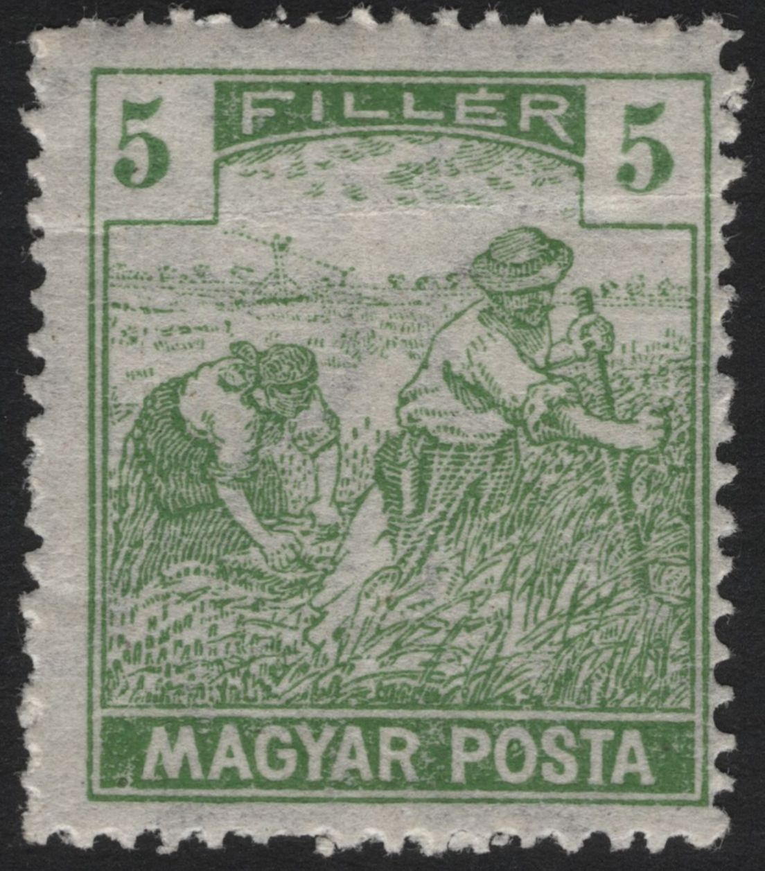SCG4402 - Hungary – Harvesters in the Field (5 & 6 Fillér)