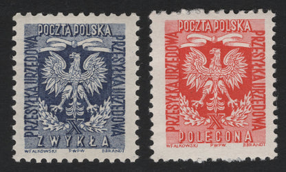 SCG4403 - Poland Official Stamps – Eagle Design (c. 1940s)
