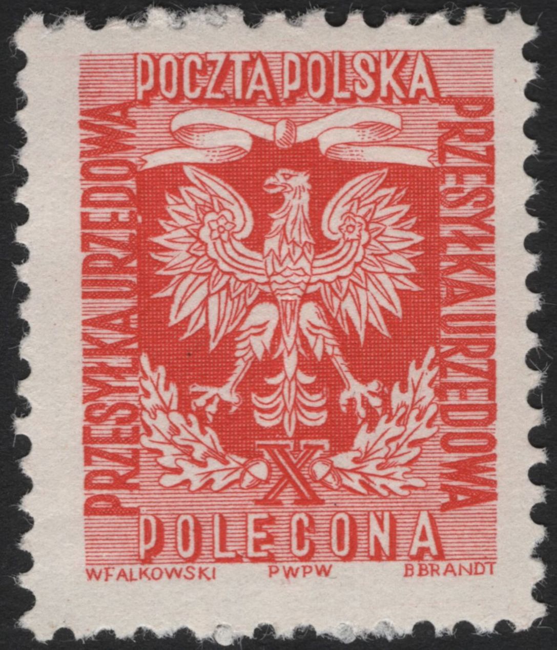 SCG4403 - Poland Official Stamps – Eagle Design (c. 1940s)