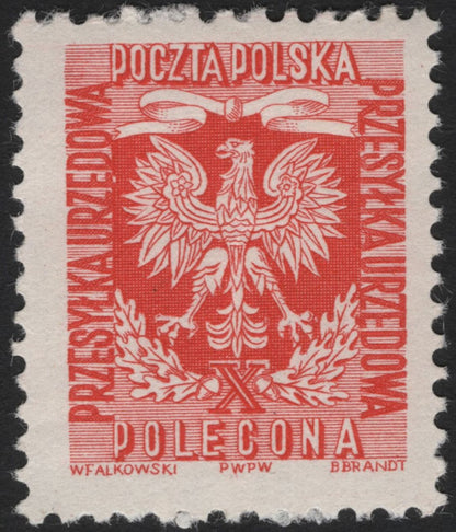 SCG4403 - Poland Official Stamps – Eagle Design (c. 1940s)