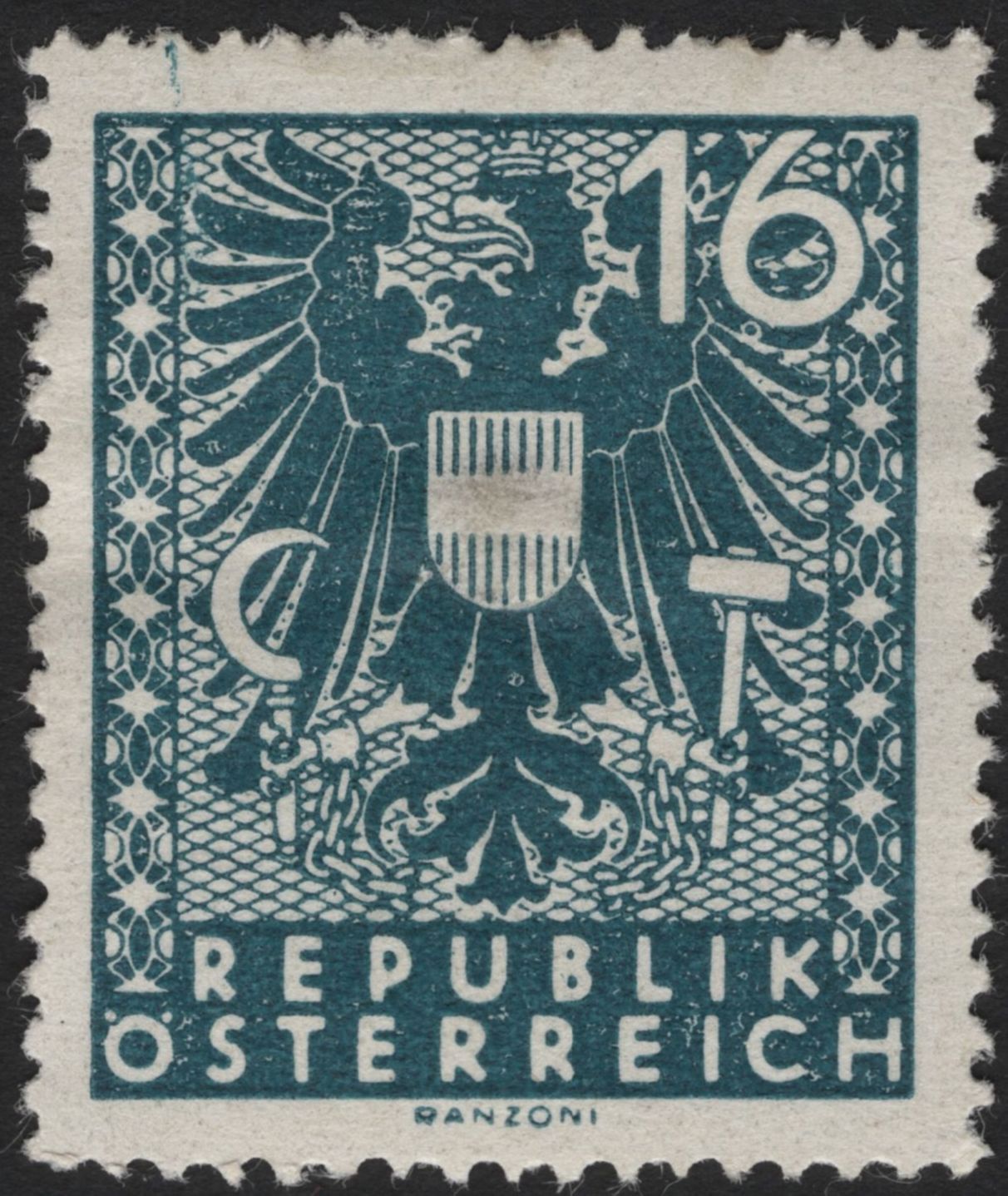 SCG4405 - Austria 10 Groschen – Coat of Arms Definitive