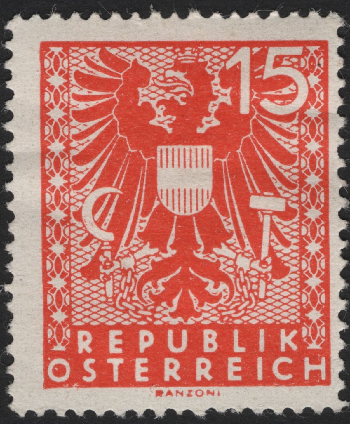 SCG4405 - Austria 10 Groschen – Coat of Arms Definitive