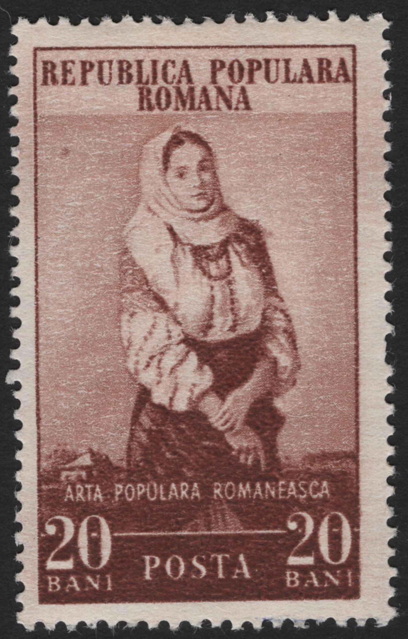 SCG4414 - Romania – Folk Art & Traditional Costumes (People’s Republic of Romania, 1950s)