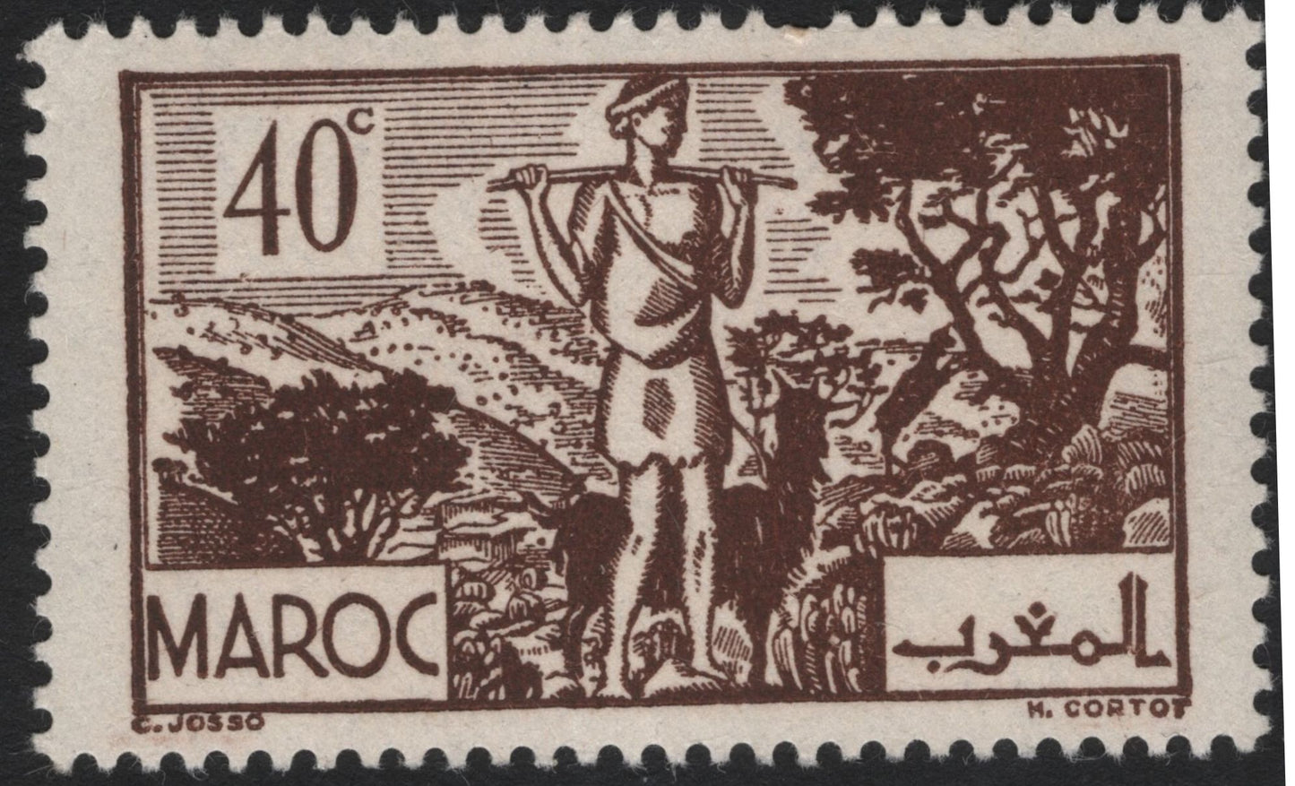 SCG4415 - Morocco – Rural Shepherd Motif (30c & 40c)