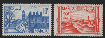 SCG4416 - Morocco – Architectural & Scenic Views (10F Blue & 12F Red)