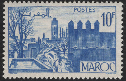 SCG4416 - Morocco – Architectural & Scenic Views (10F Blue & 12F Red)