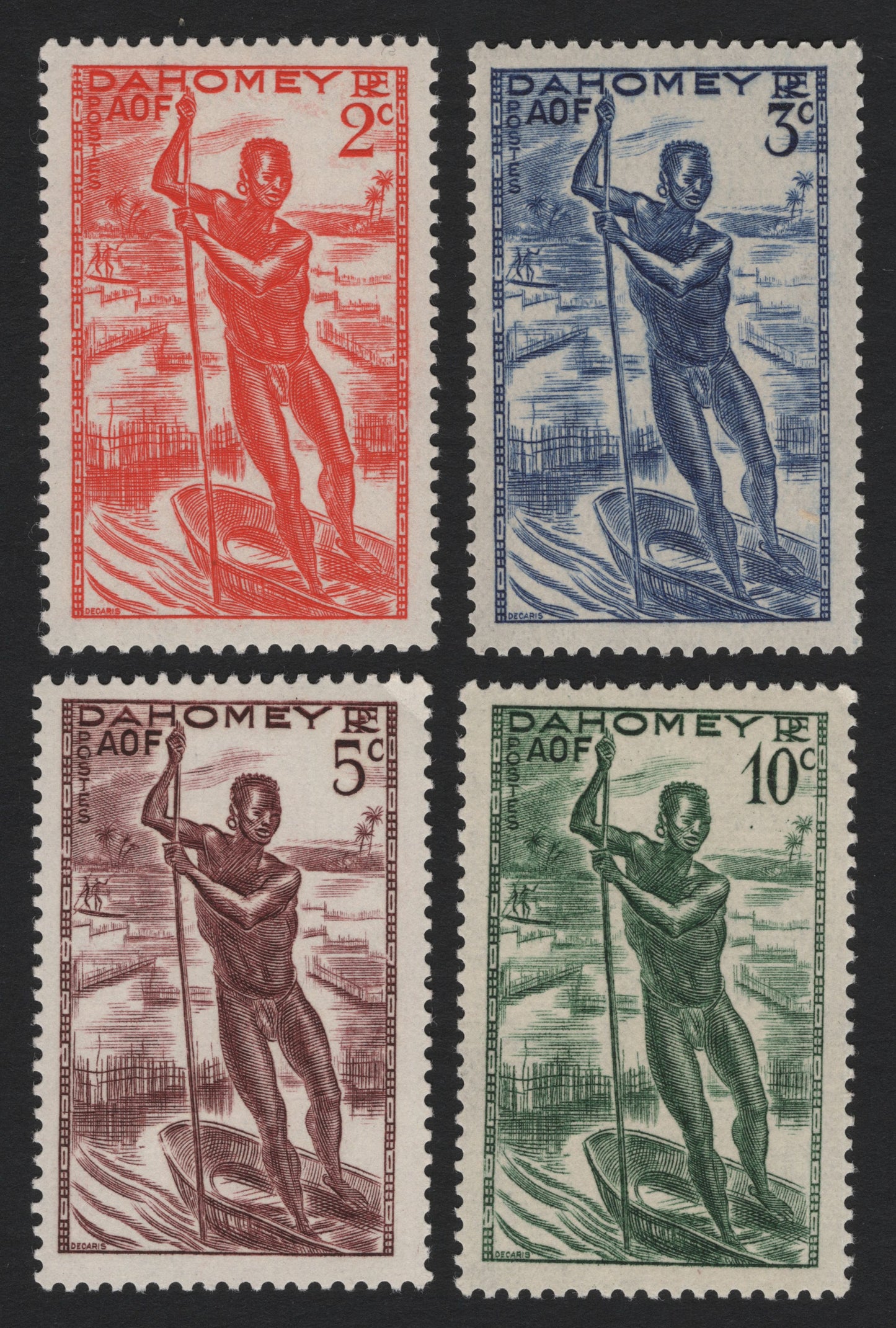 SCG4417 - Dahomey – Fisherman Issue (Colonial AOF Series)