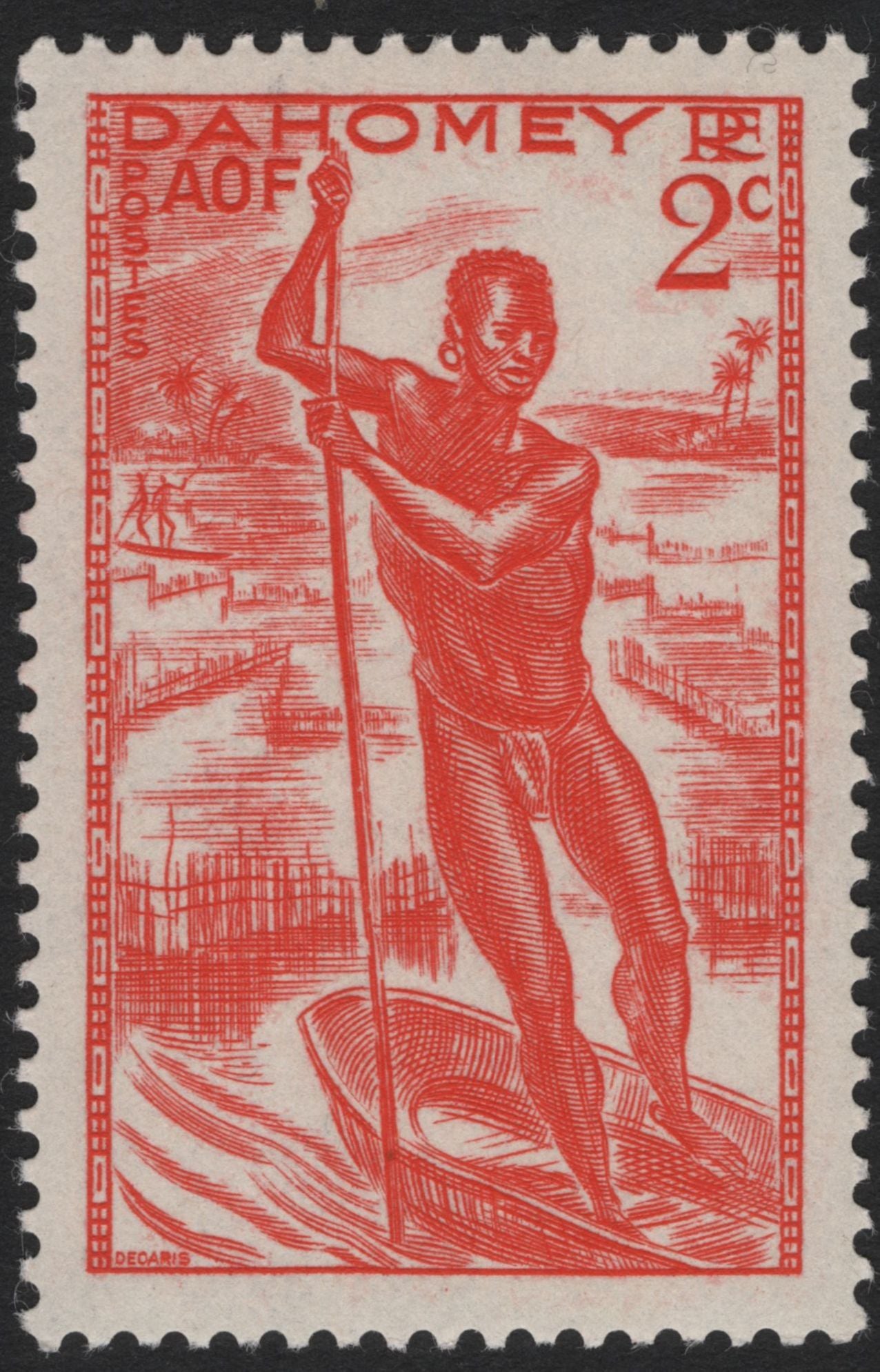SCG4417 - Dahomey – Fisherman Issue (Colonial AOF Series)
