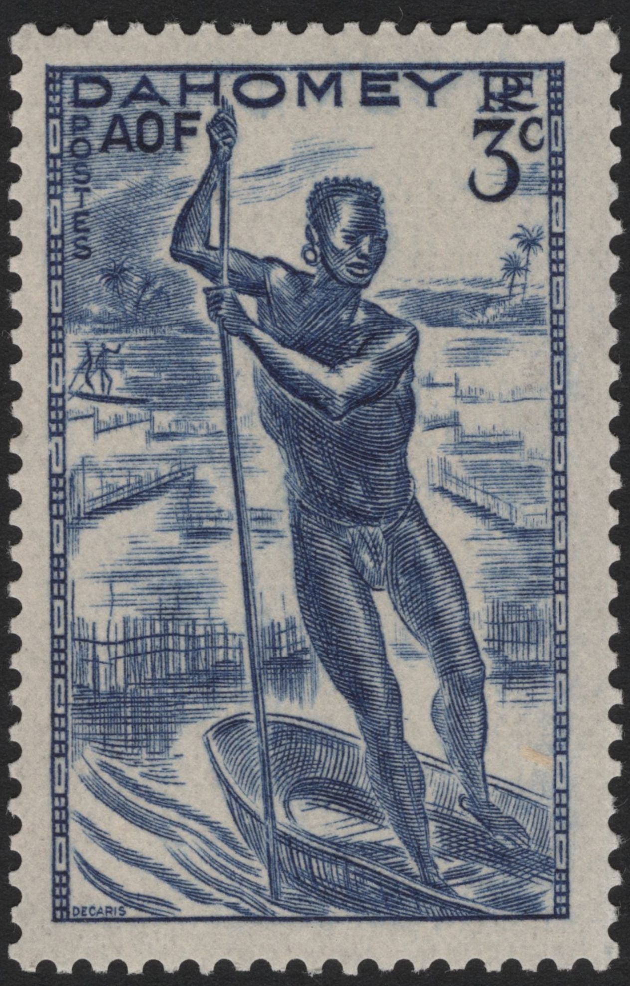 SCG4417 - Dahomey – Fisherman Issue (Colonial AOF Series)