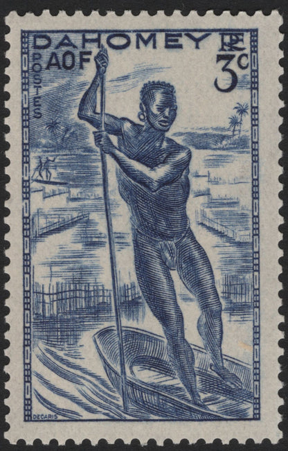 SCG4417 - Dahomey – Fisherman Issue (Colonial AOF Series)