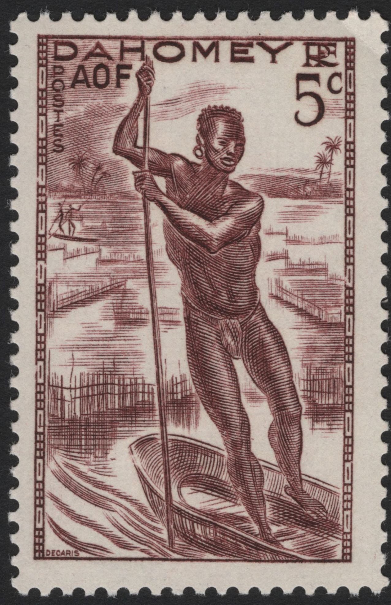 SCG4417 - Dahomey – Fisherman Issue (Colonial AOF Series)