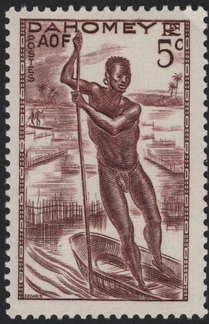 SCG4417 - Dahomey – Fisherman Issue (Colonial AOF Series)
