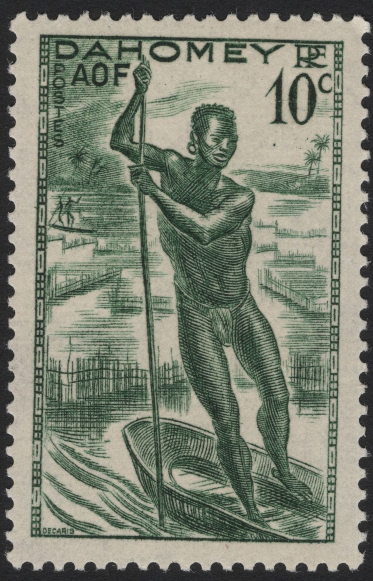 SCG4417 - Dahomey – Fisherman Issue (Colonial AOF Series)