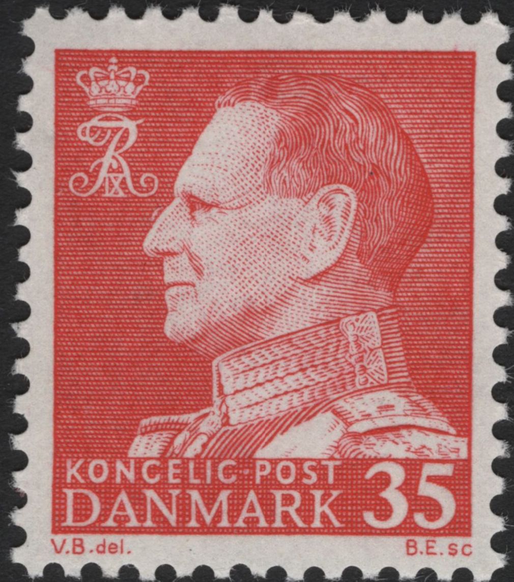 SCG4410 - Denmark – King Frederik IX Definitive Series