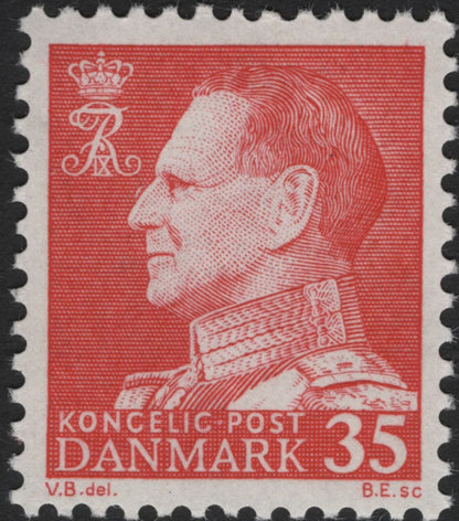 SCG4410 - Denmark – King Frederik IX Definitive Series