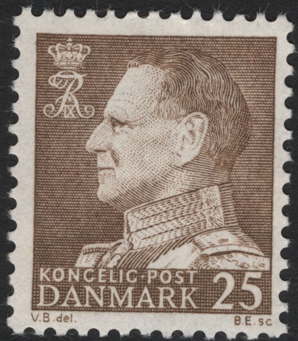 SCG4410 - Denmark – King Frederik IX Definitive Series