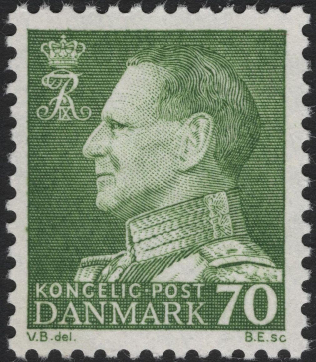 SCG4410 - Denmark – King Frederik IX Definitive Series