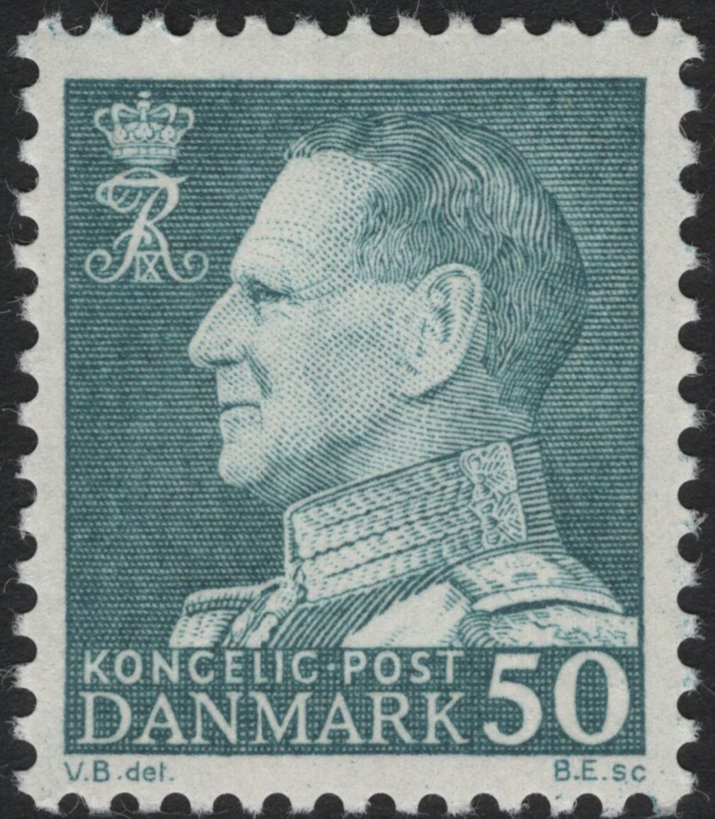 SCG4410 - Denmark – King Frederik IX Definitive Series
