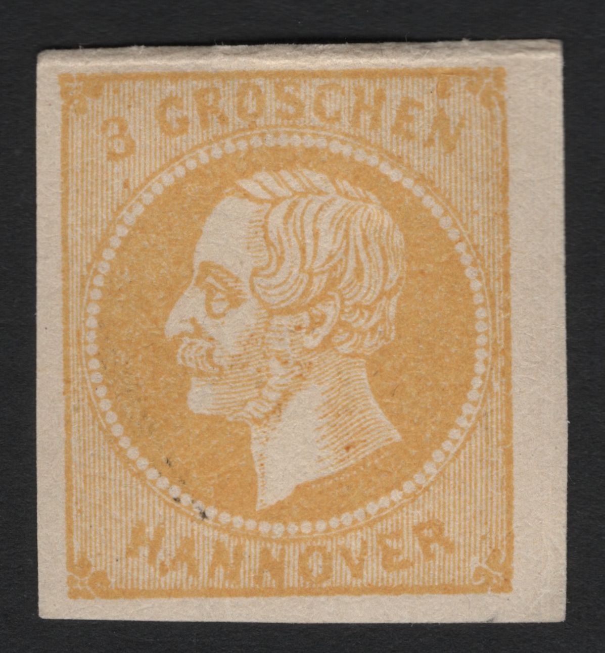 SCG4343 - Hannover 1861 – 8 Groschen Yellow-Orange