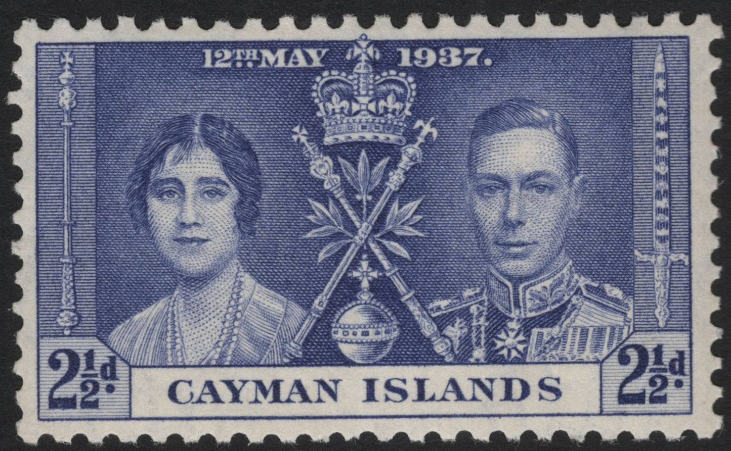 SCG4392 - Cayman Islands – 1937 Coronation of King George VI and Queen Elizabeth