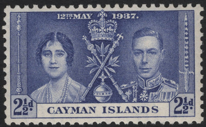 SCG4392 - Cayman Islands – 1937 Coronation of King George VI and Queen Elizabeth