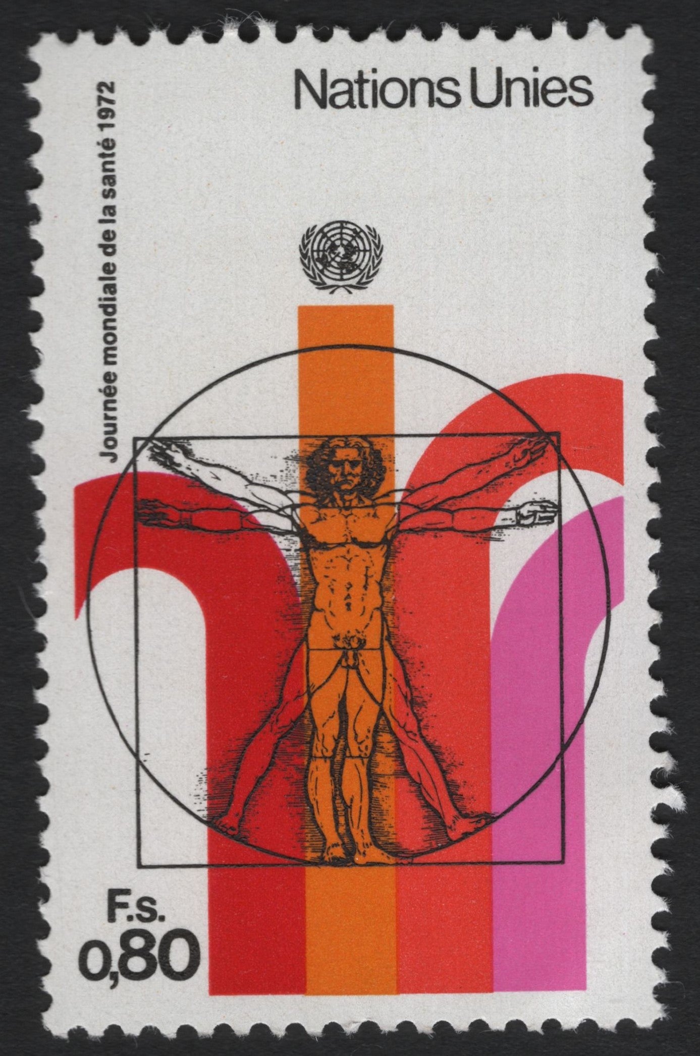 SCG4440 - United Nations 1972 – World Health Day Stamp