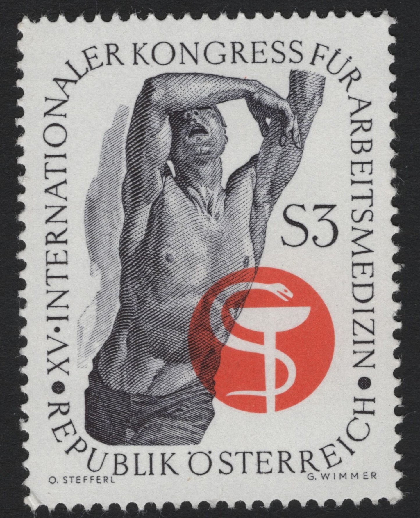 SCG4442 - Austria 1966 – XV International Congress of Occupational Medicine