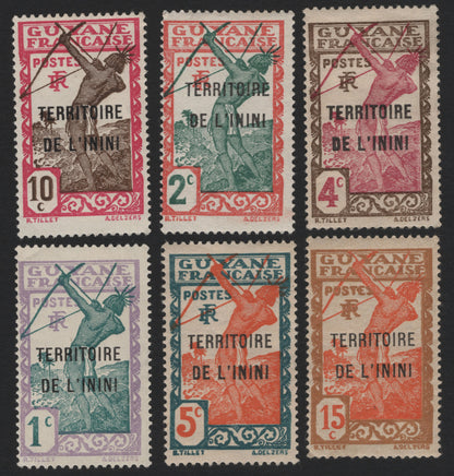 SCG4397 - French Guiana – Inini Territory Pictorials (1932 Issue)