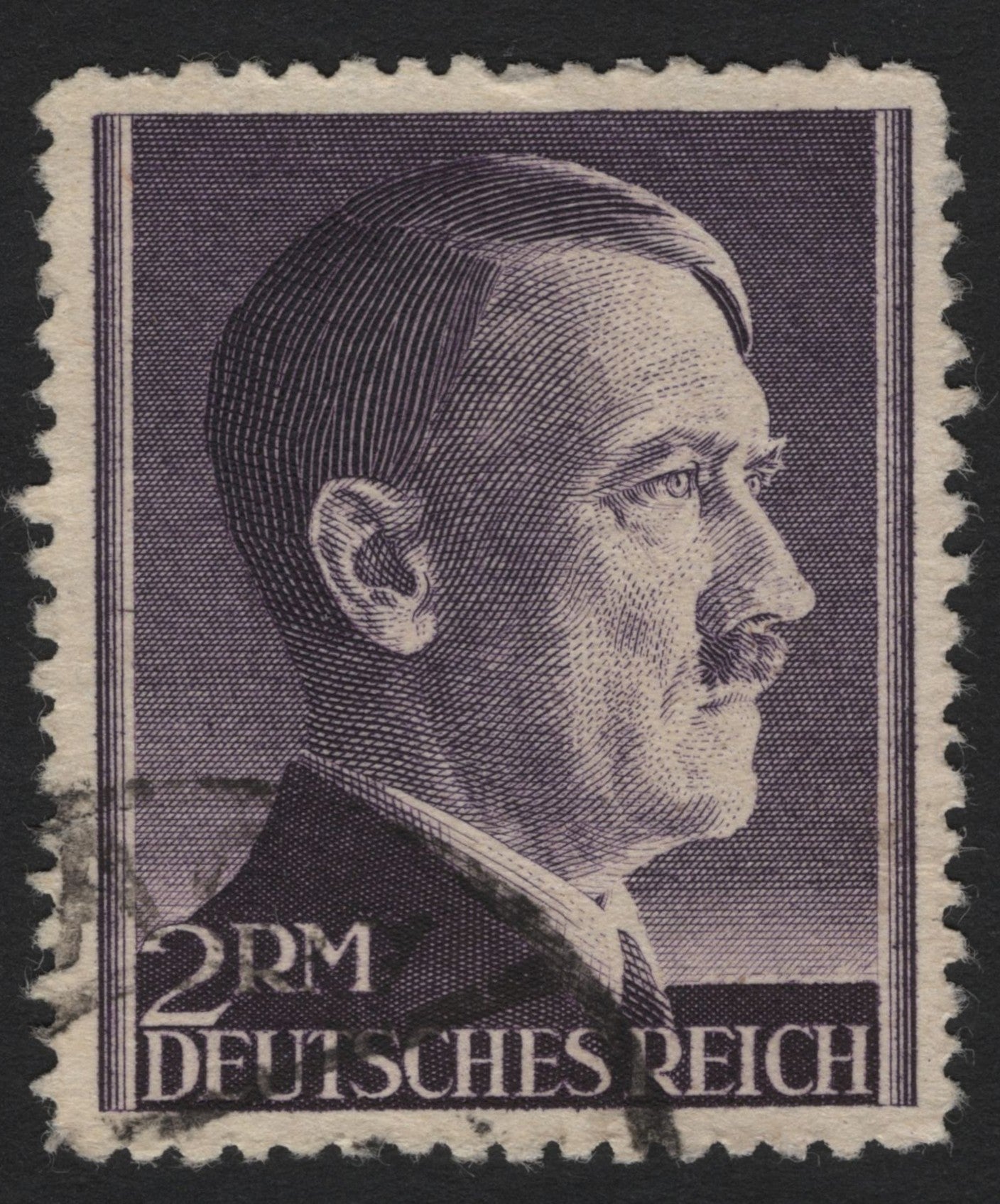 SCG4459 - Germany 1941 – 2 Reichsmark Adolf Hitler Definitive