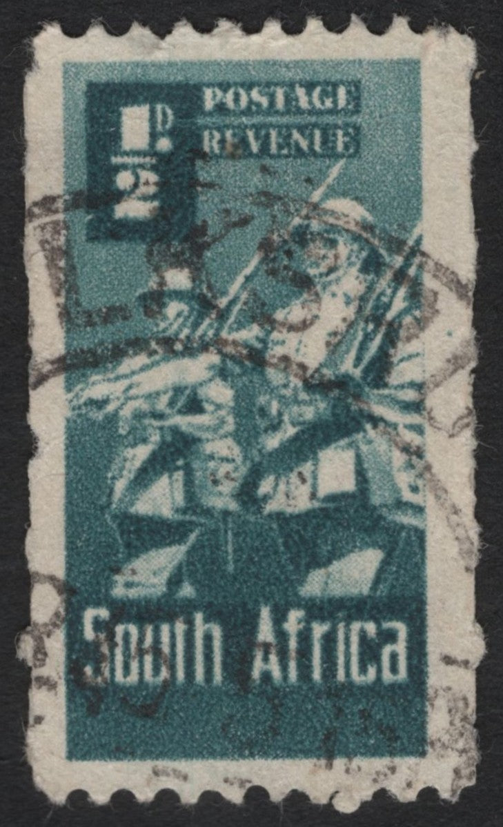 SCG4479 - South Africa – 1d Jan van Riebeeck Definitive (1933–54 Issue)