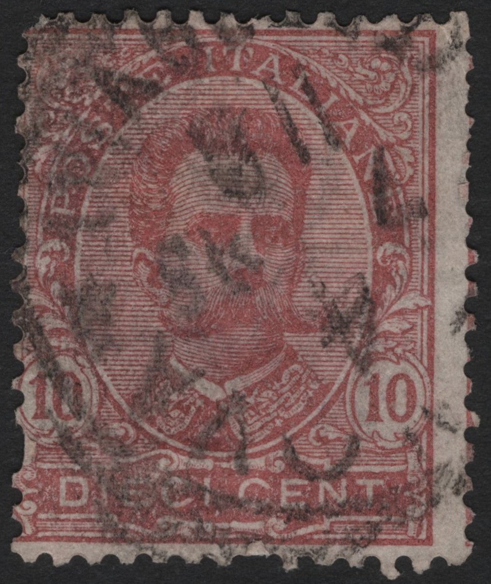 SCG4517 - Italy 10 Centesimi Red – King Umberto I (1889 Issue)